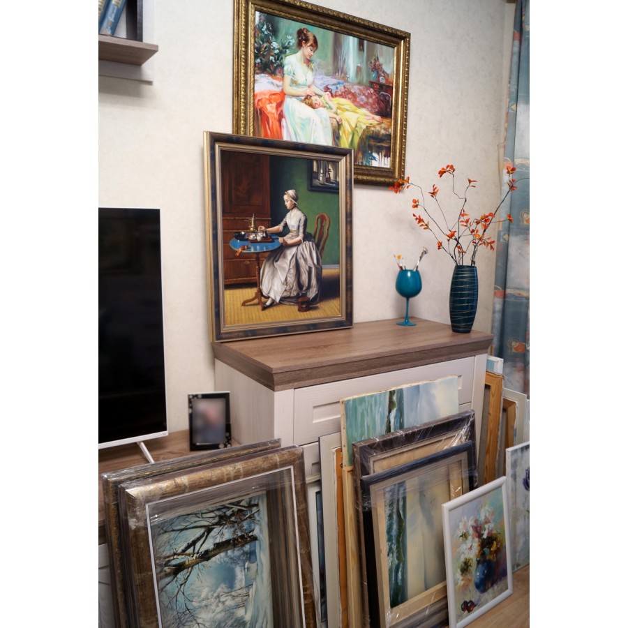 Жан-Этьен Лиотар - Дама, разливающая шоколад 