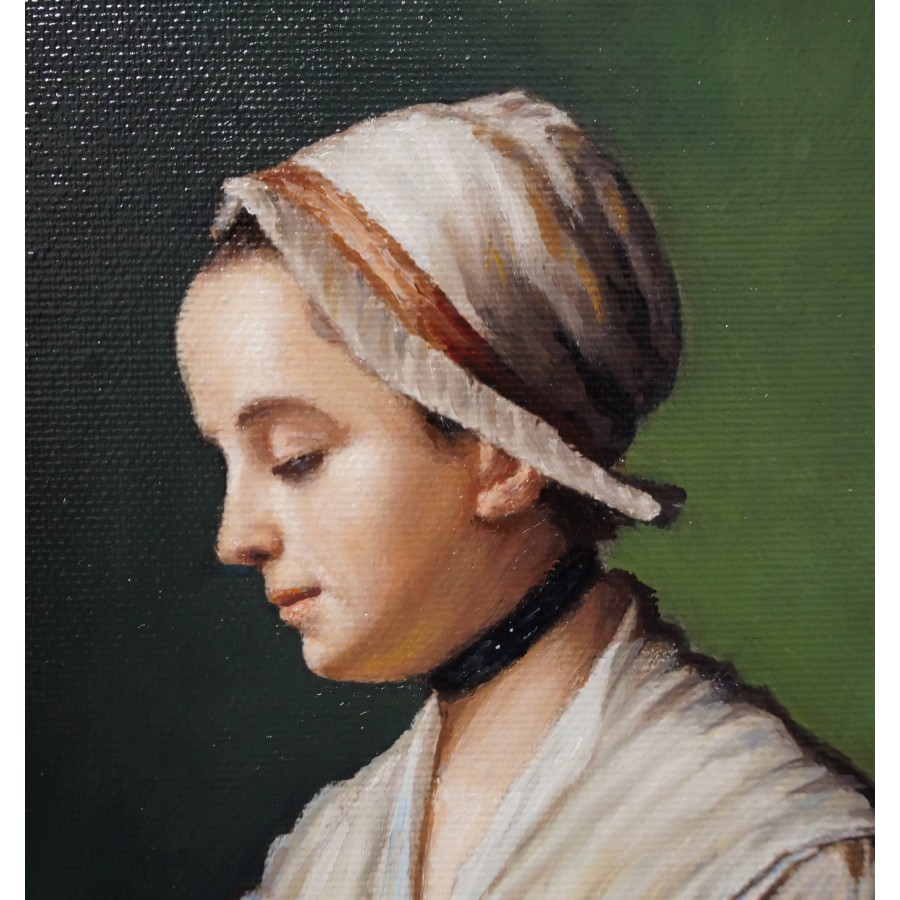 Жан-Этьен Лиотар - Дама, разливающая шоколад 