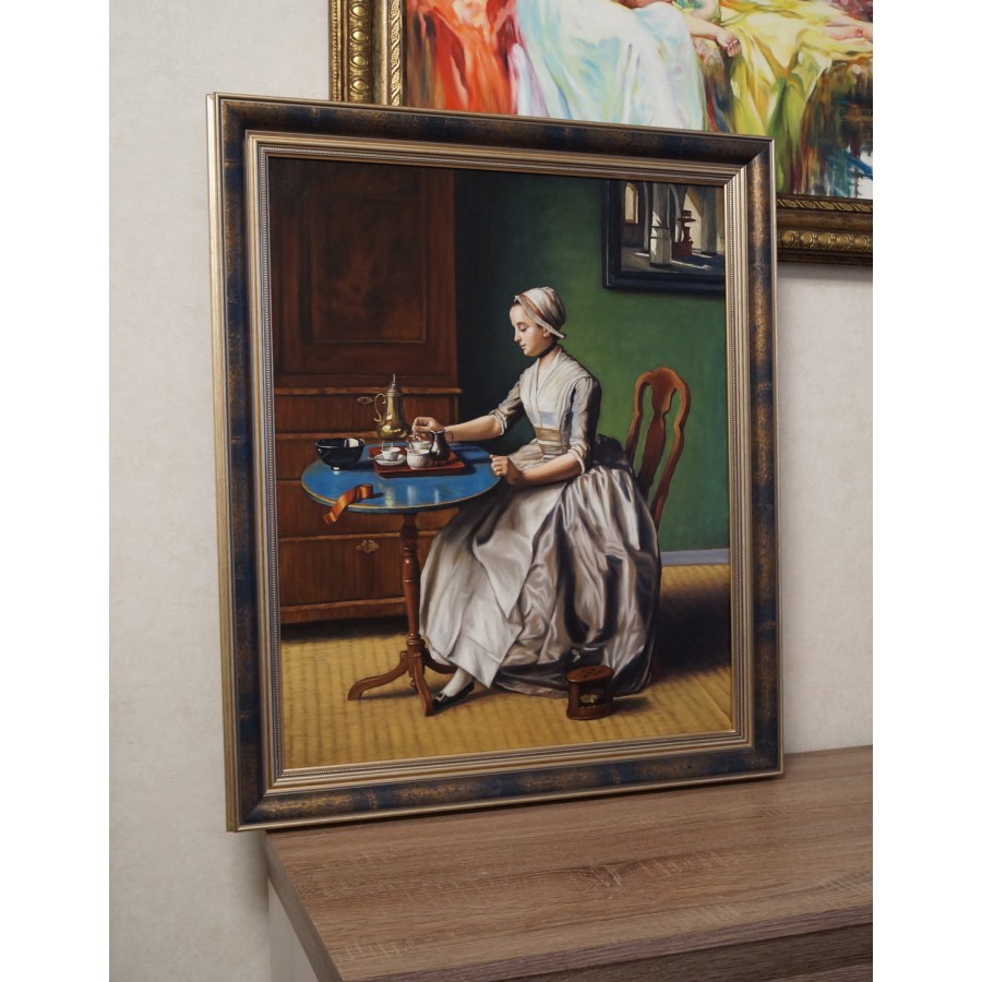 Жан-Этьен Лиотар - Дама, разливающая шоколад 