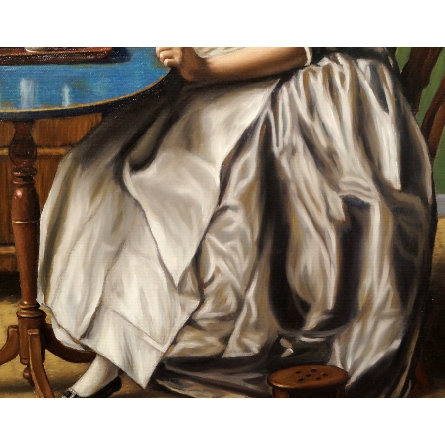 Жан-Этьен Лиотар - Дама, разливающая шоколад 