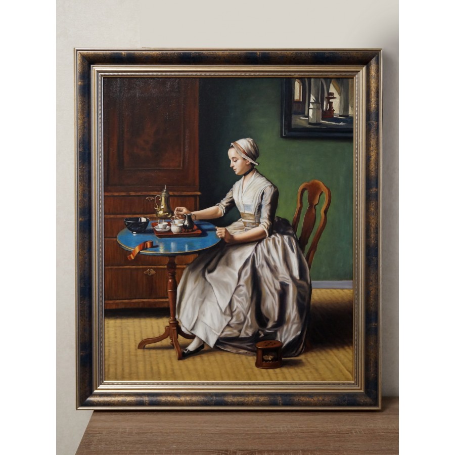 Жан-Этьен Лиотар - Дама, разливающая шоколад 